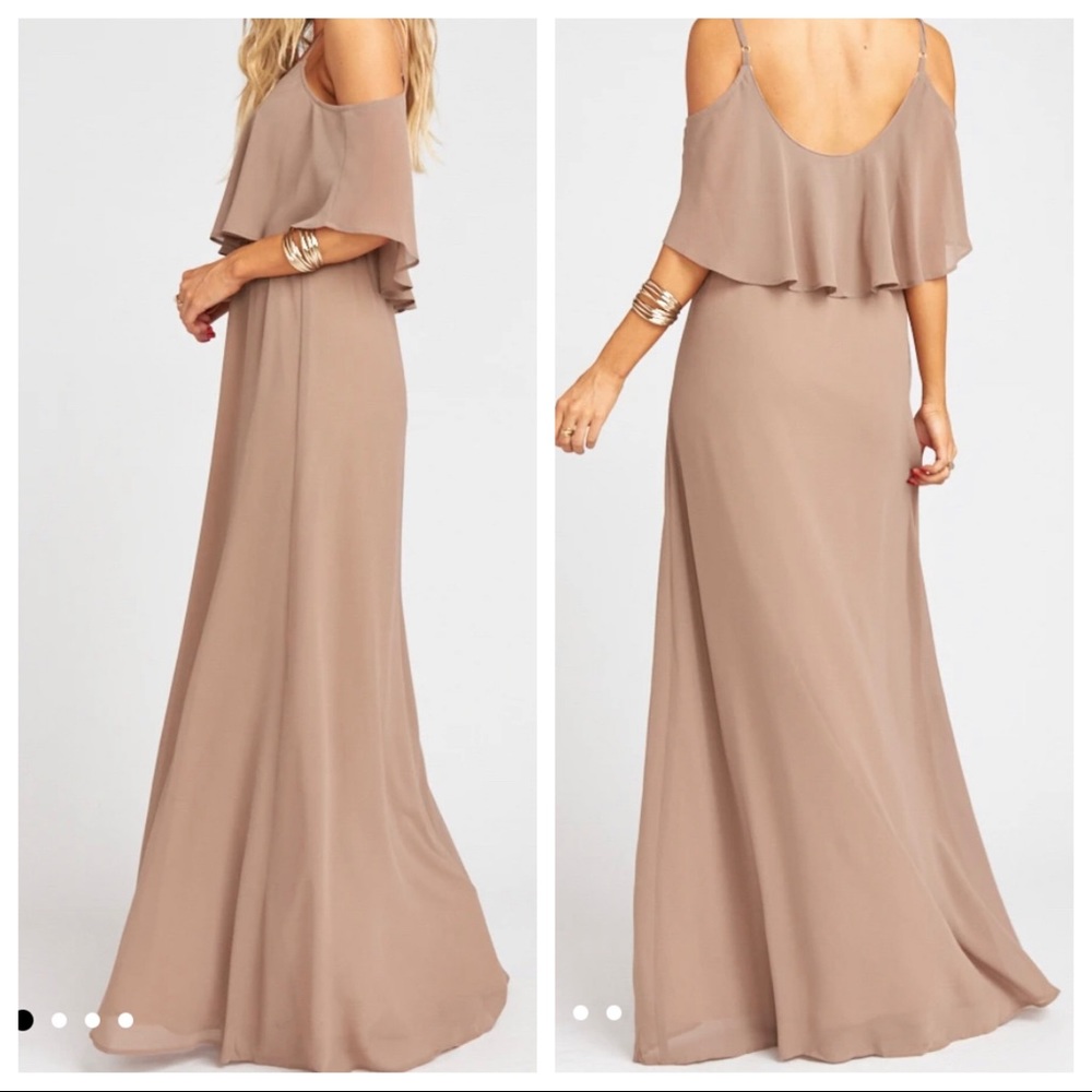 Caitlin Ruffle Maxi Dress - Picture 2 of 5